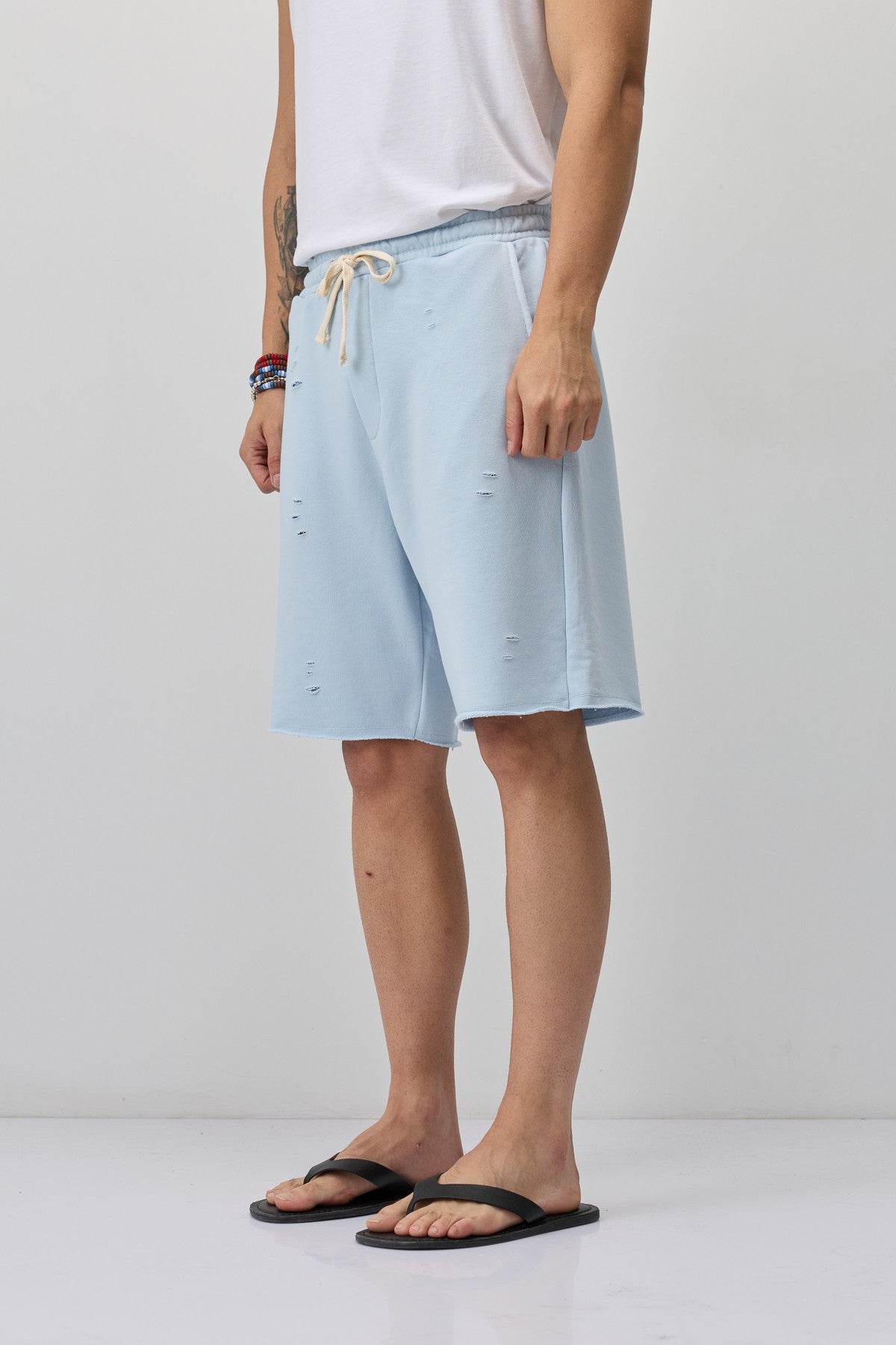 Loose-Fit Shorts with Drawstring