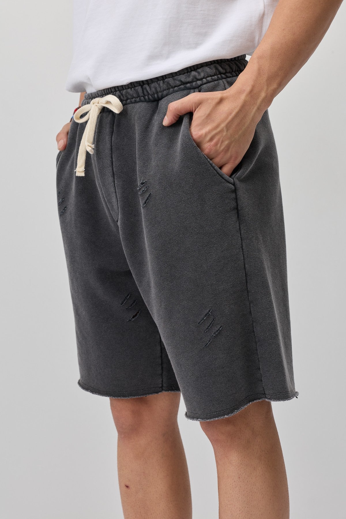 Loose-Fit Shorts with Drawstring