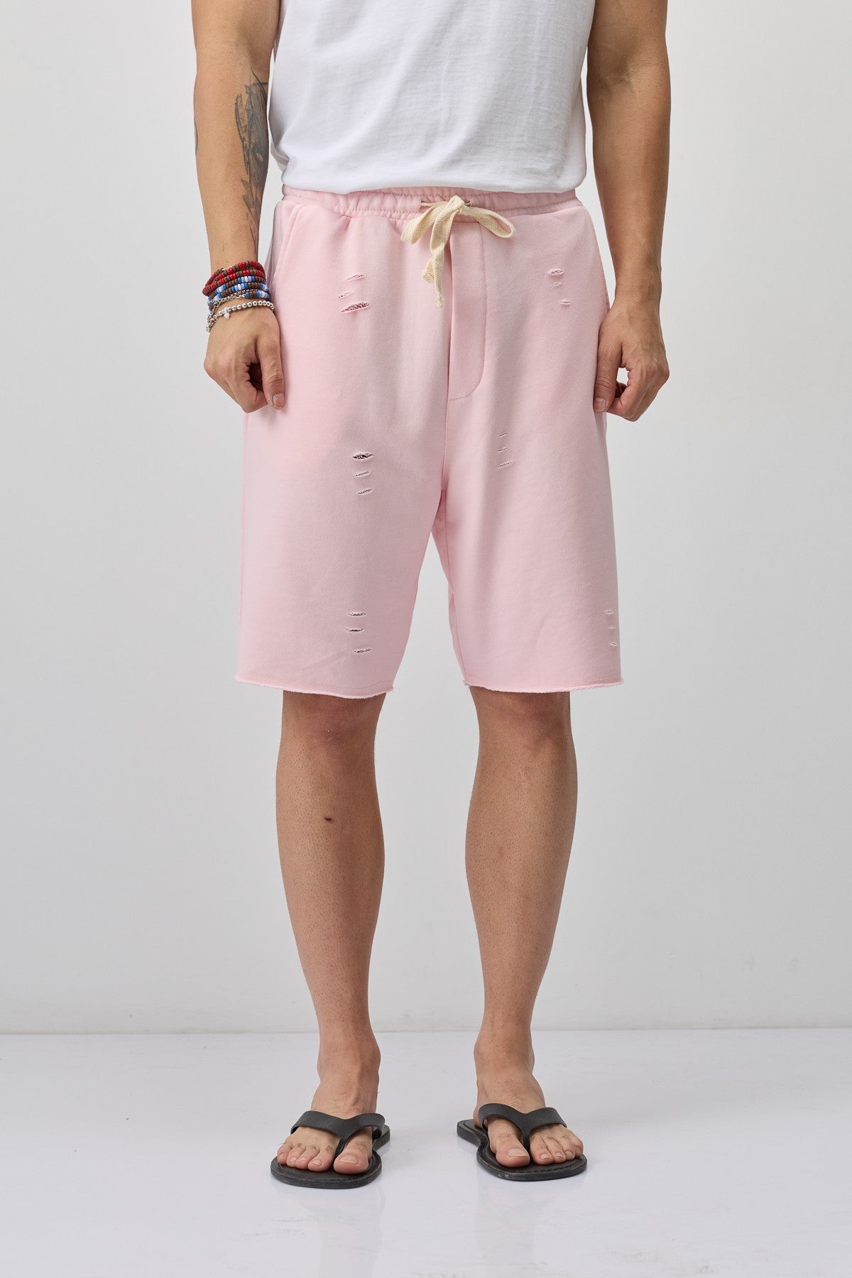 Loose-Fit Shorts with Drawstring