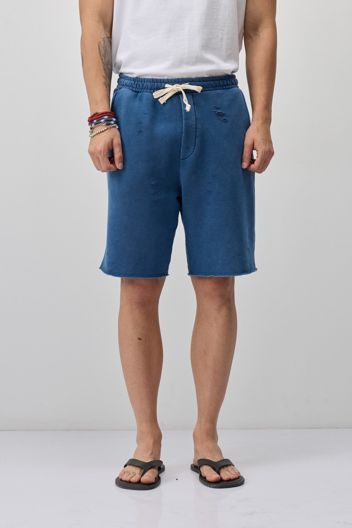 Loose-Fit Shorts with Drawstring