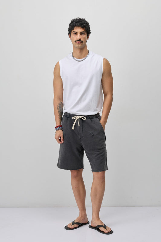Loose-Fit Shorts with Drawstring