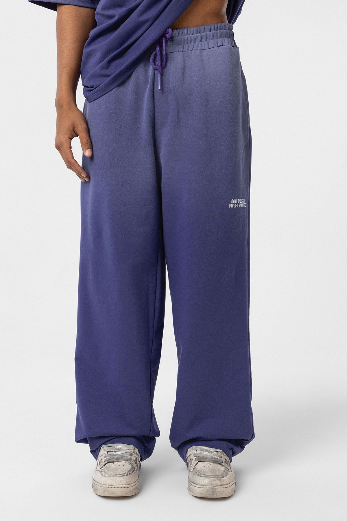 Oversized Printed Sweatsuit Set (Machine Washable)