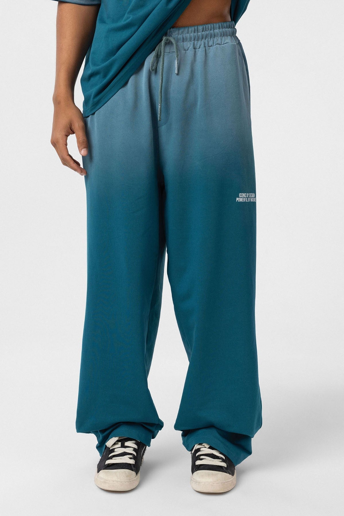Oversized Printed Sweatsuit Set (Machine Washable)
