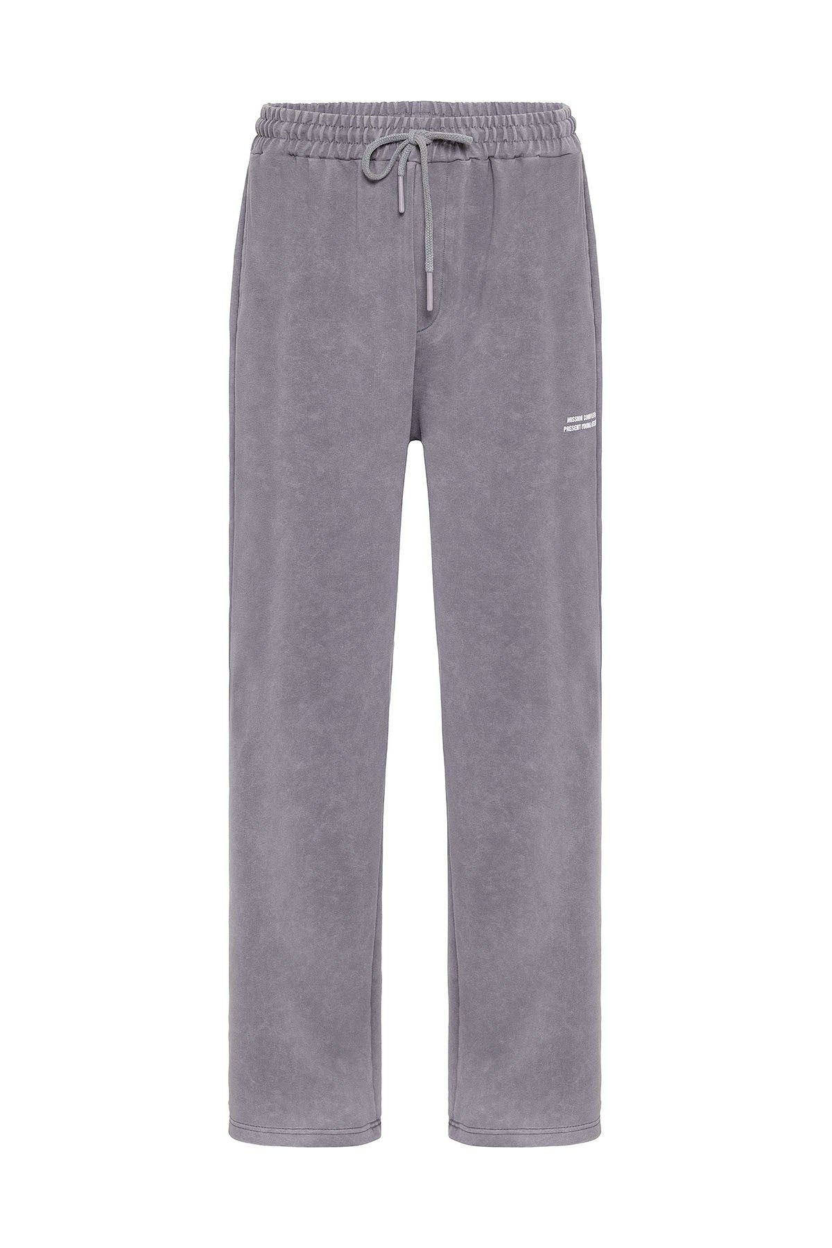 Oversized Sweatsuit Set with Back Print (Washed)