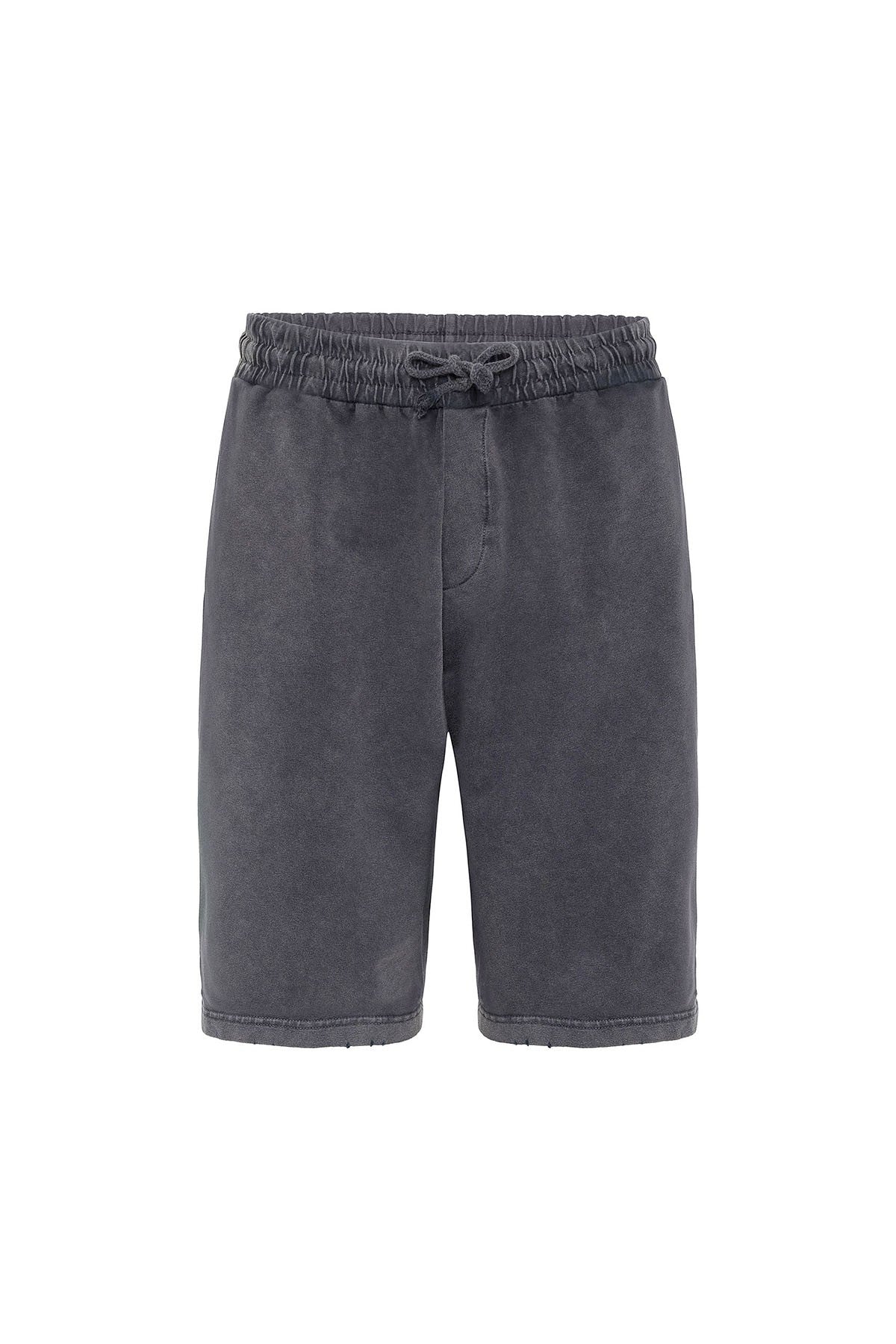 Basic Washed Oversized Shorts Set