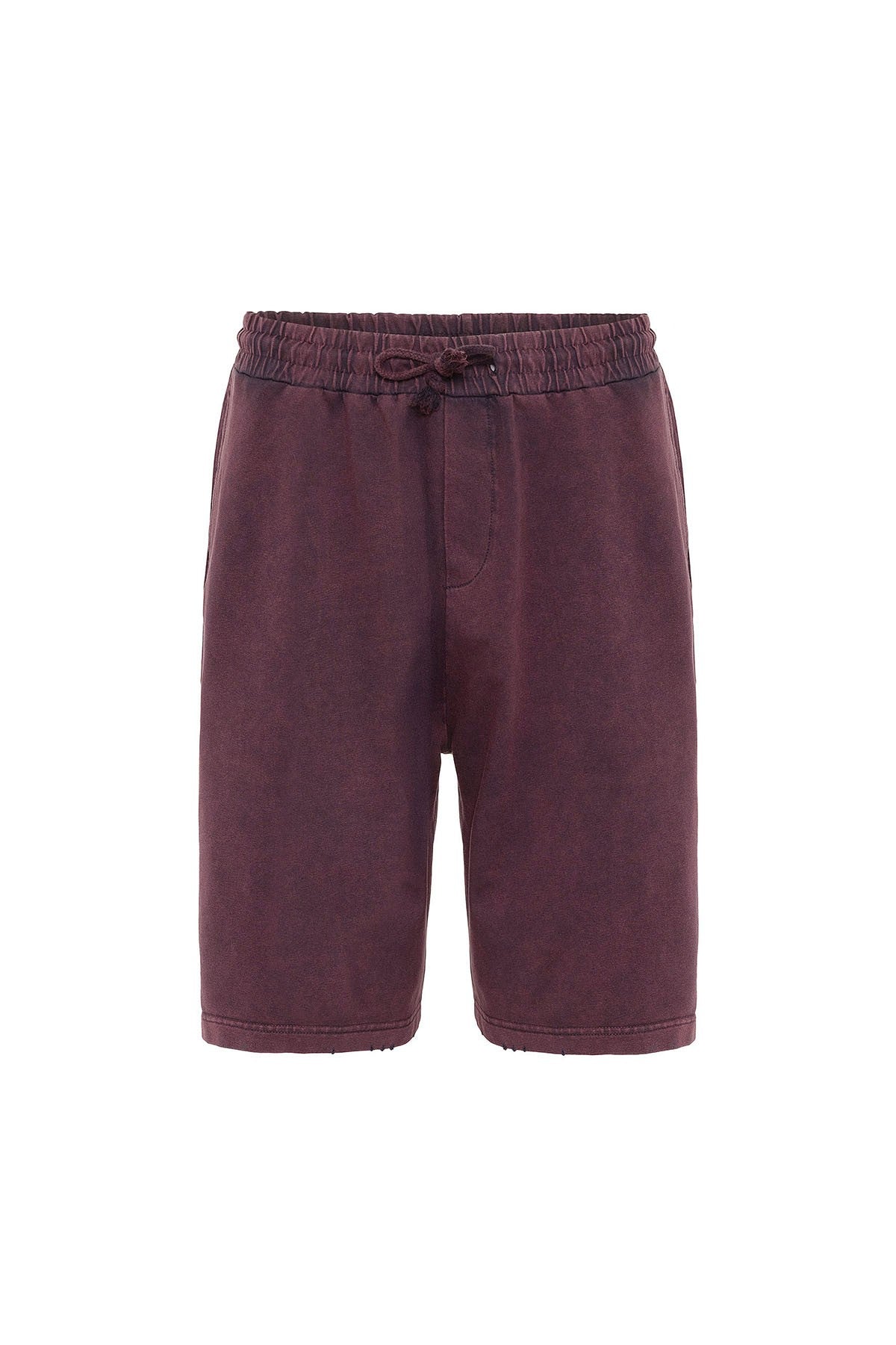 Basic Washed Oversized Shorts Set