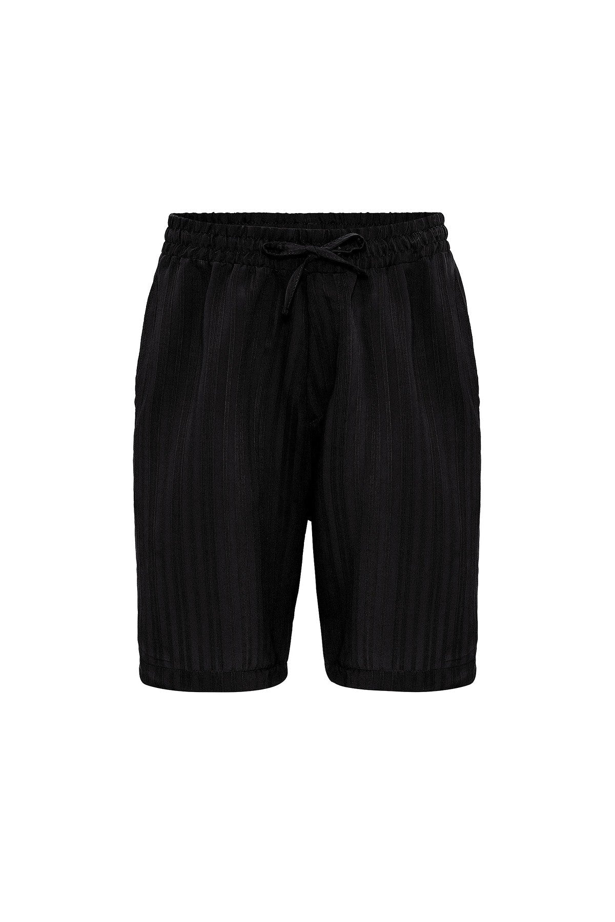 Oversized Modal Fabric Shorts and Shirt Set