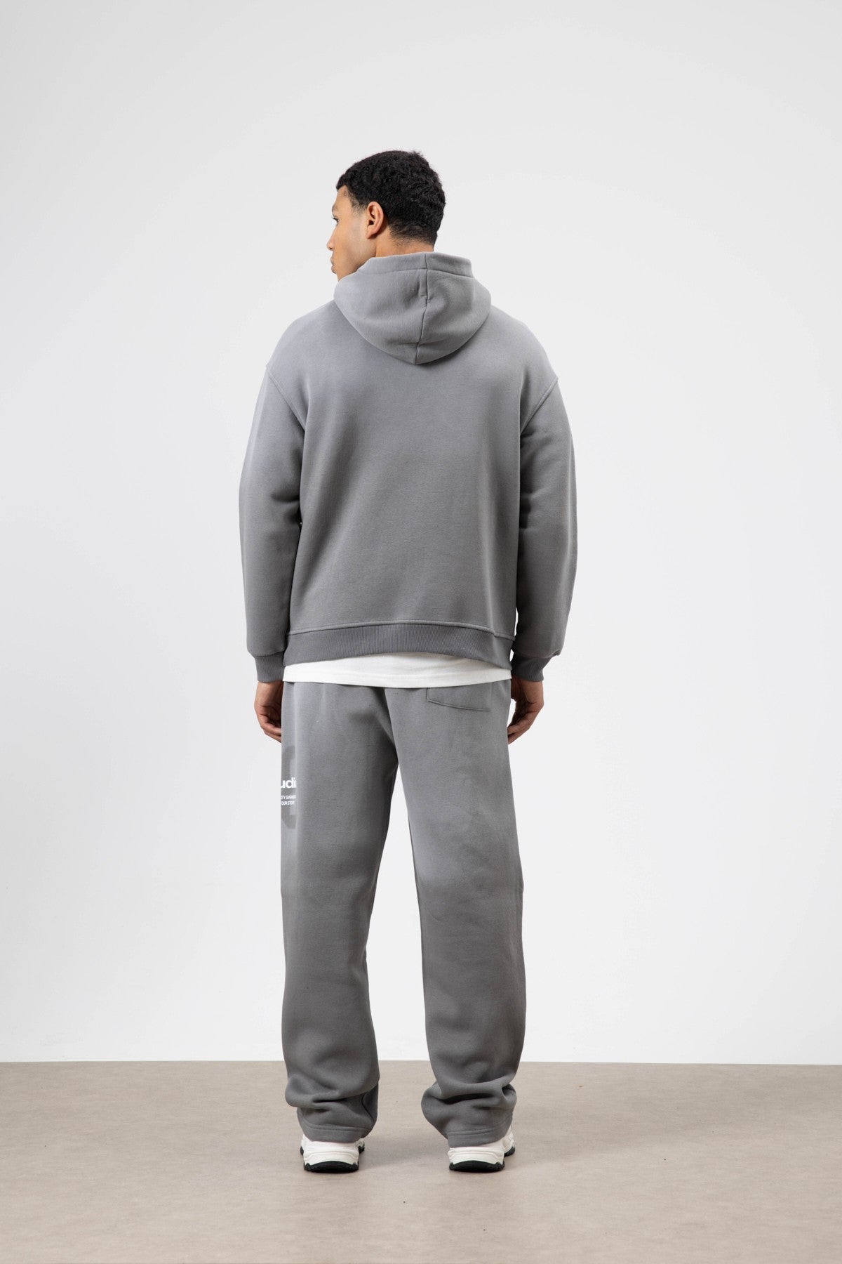 Oversized Printed Sweatsuit Set