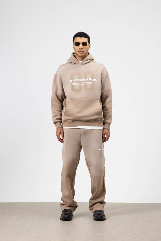 Oversized Printed Sweatsuit Set
