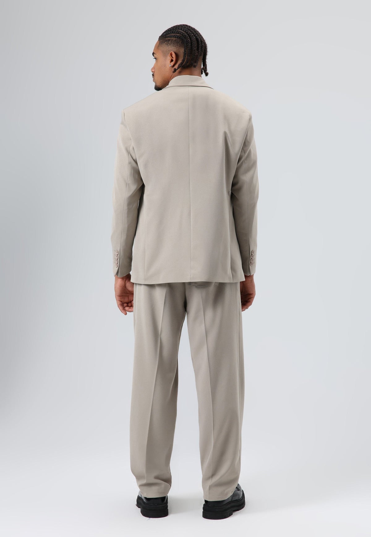 Oversized Double-Breasted Suit