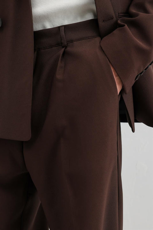 Oversized Double-Breasted Suit