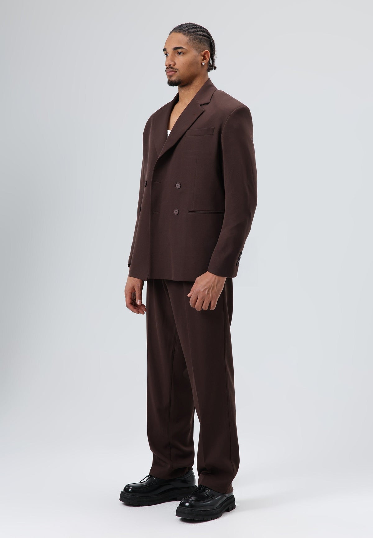 Oversized Double-Breasted Suit