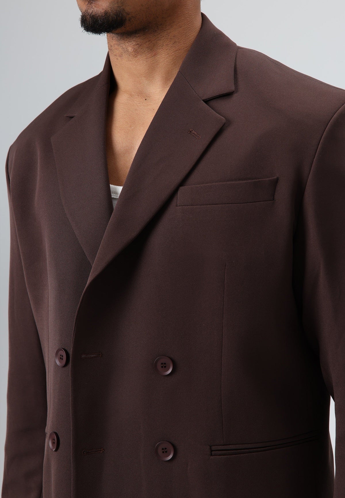 Oversized Double-Breasted Suit