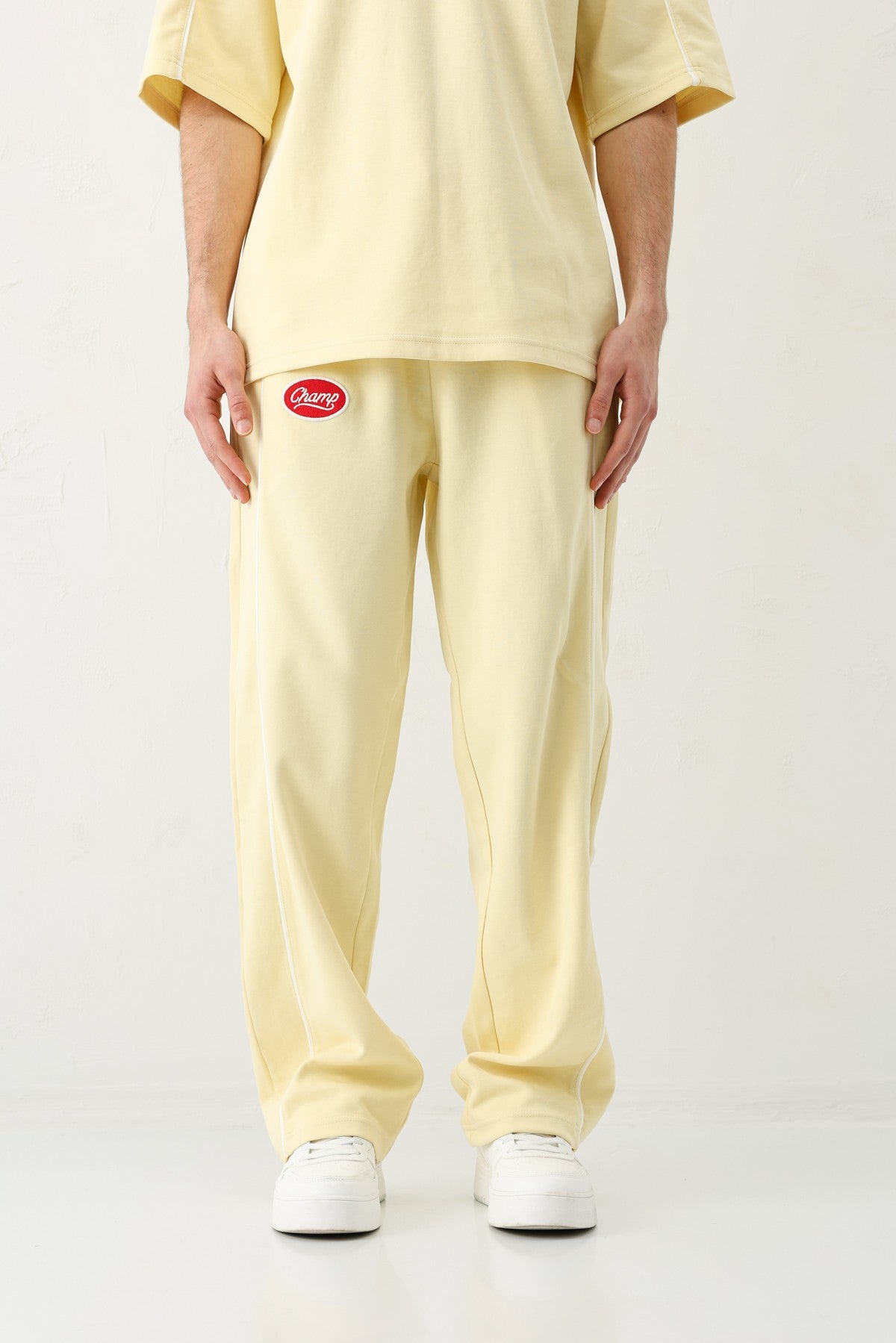 Oversized Champ-Printed Sweatsuit Set