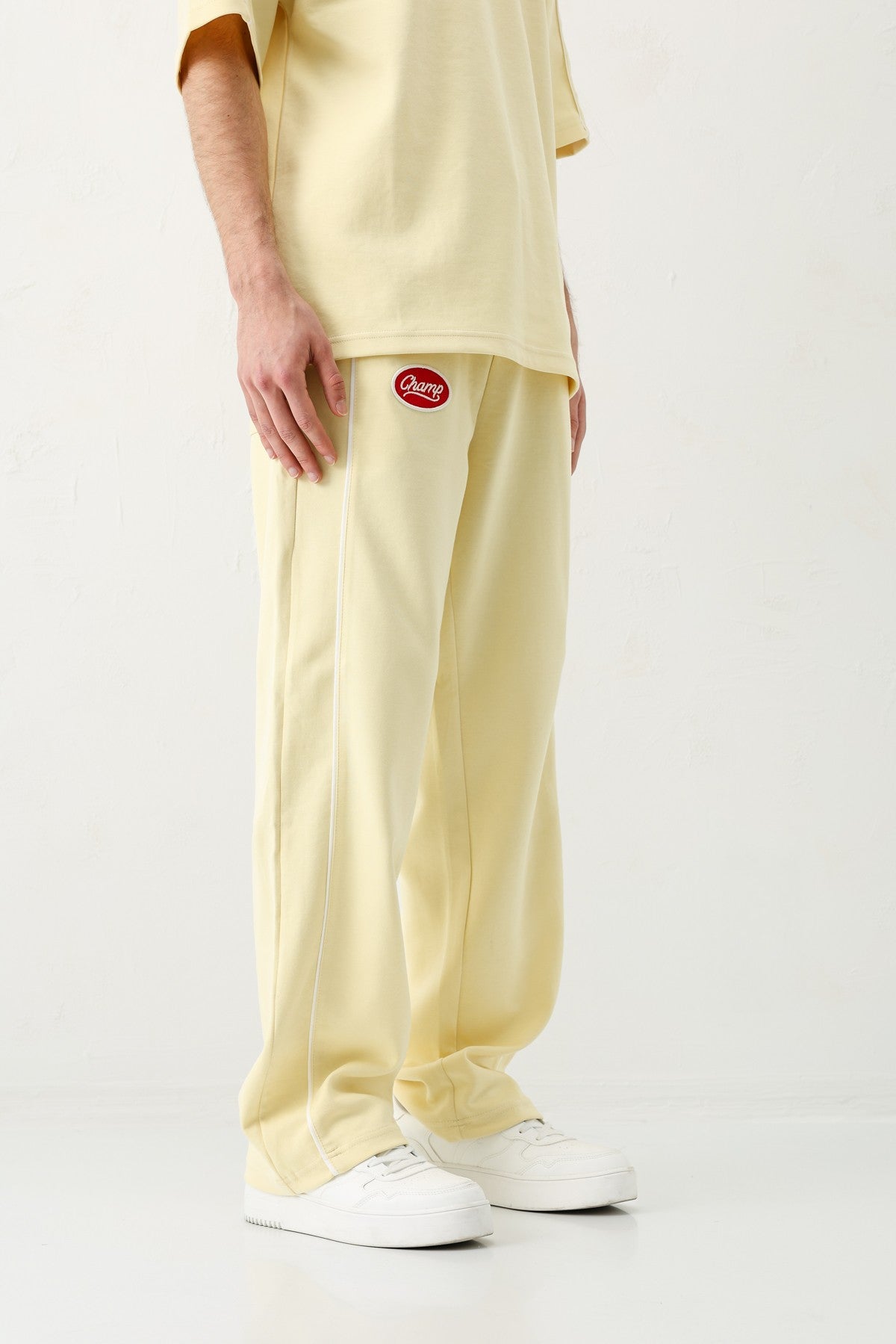 Oversized Champ-Printed Sweatsuit Set