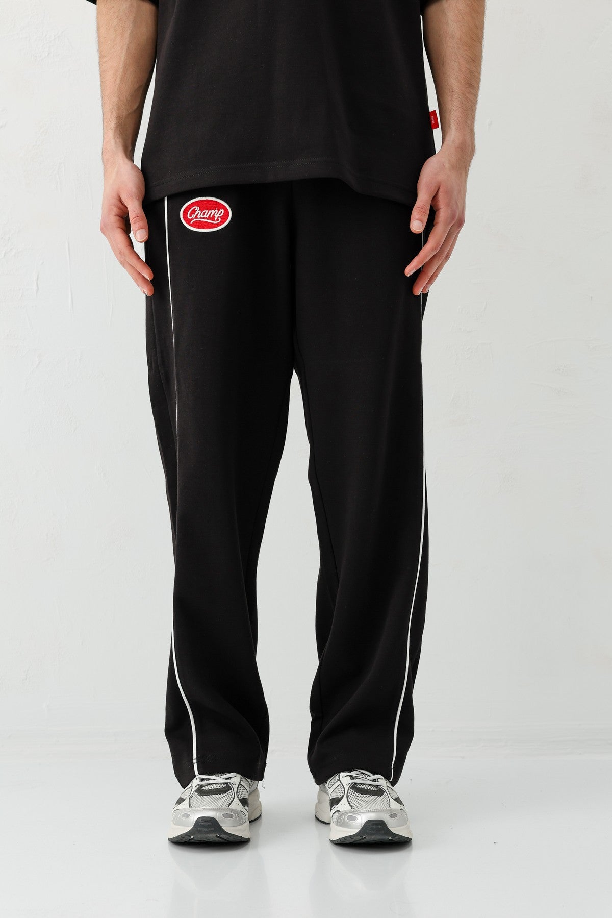 Oversized Champ-Printed Sweatsuit Set