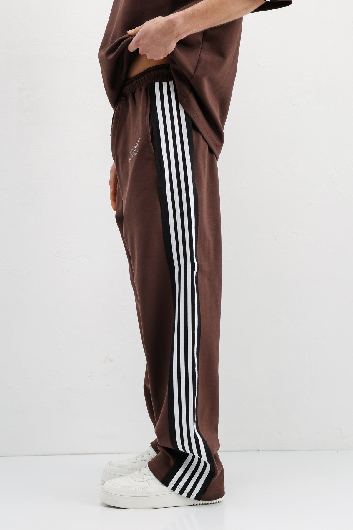 Oversized Printed Sweatsuit Set