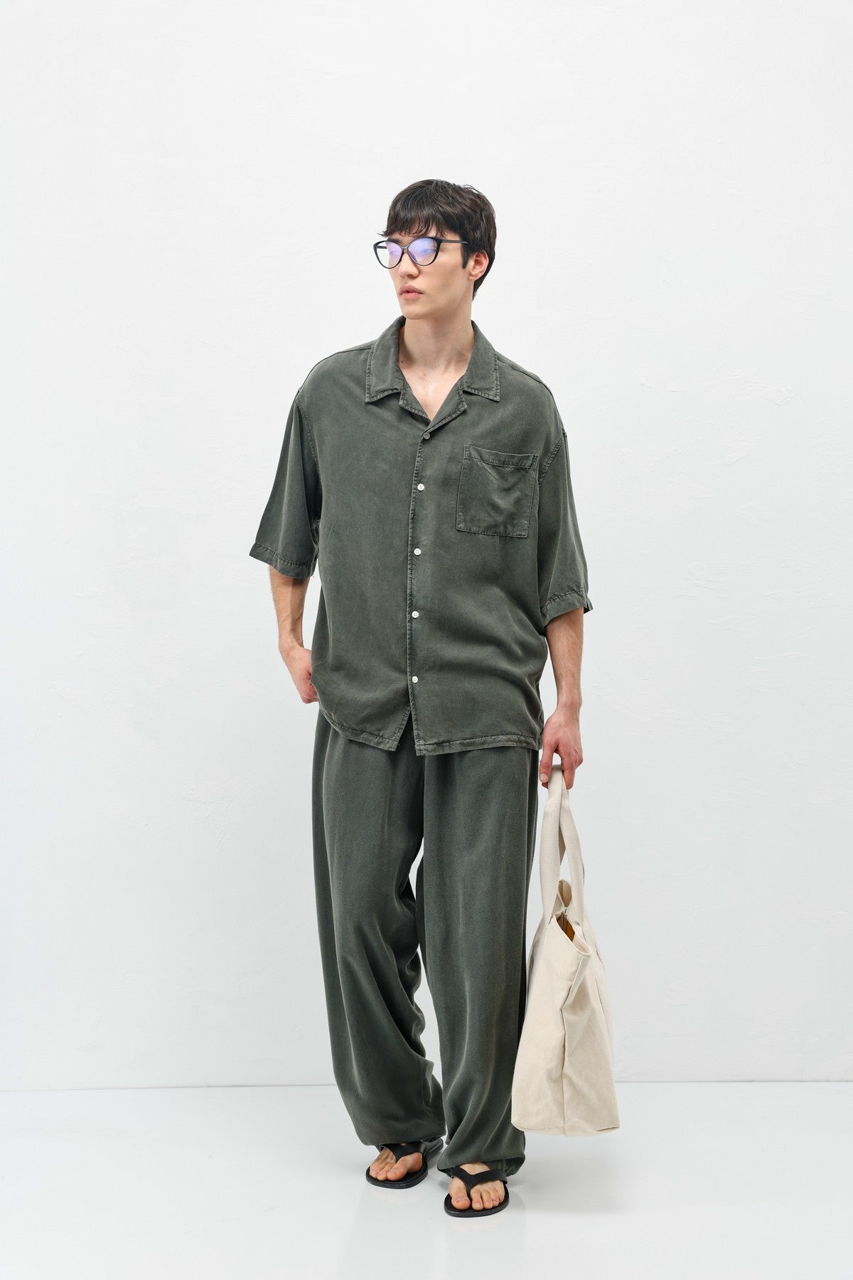 Lyocell Fabric Washable Two-Piece Set