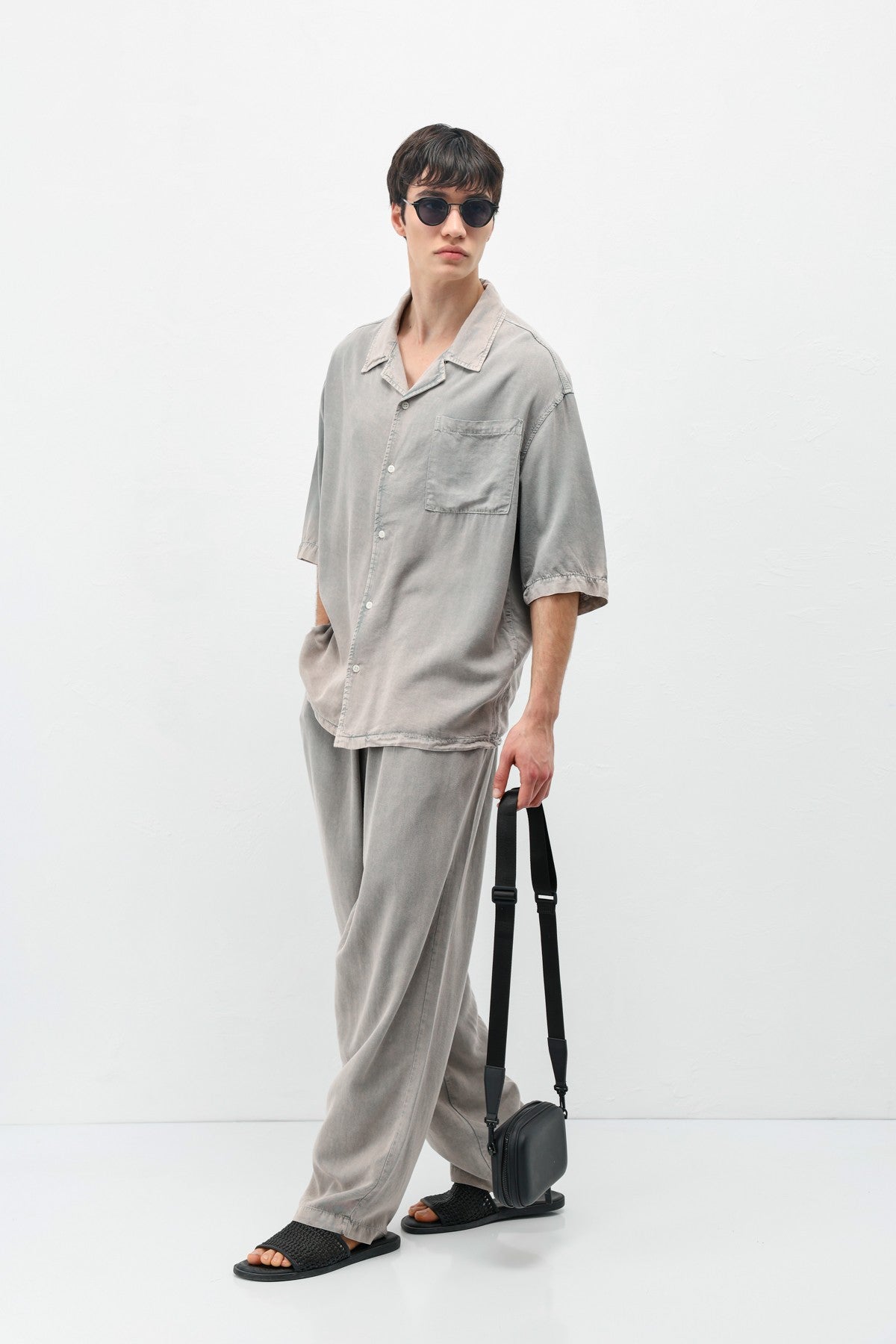 Lyocell Fabric Washable Two-Piece Set
