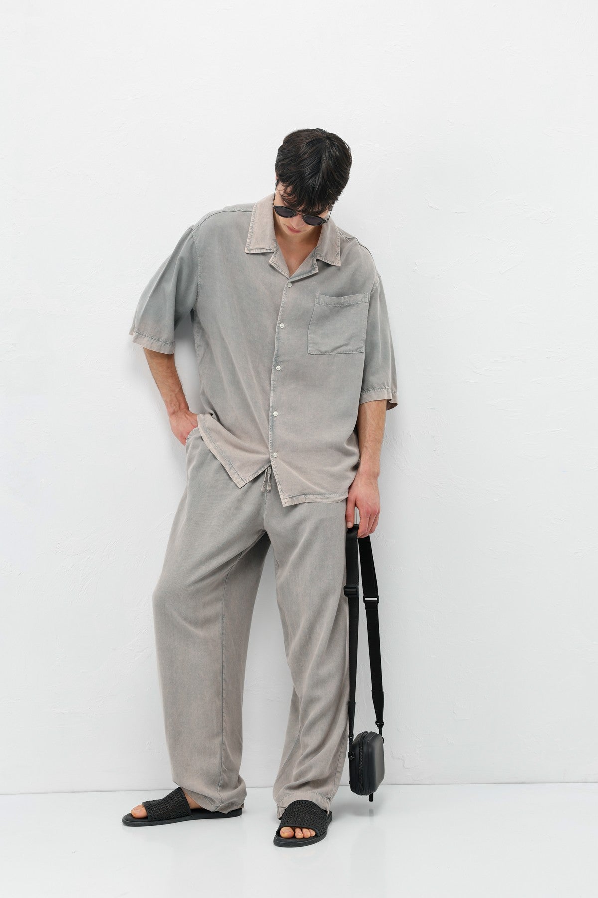 Lyocell Fabric Washable Two-Piece Set