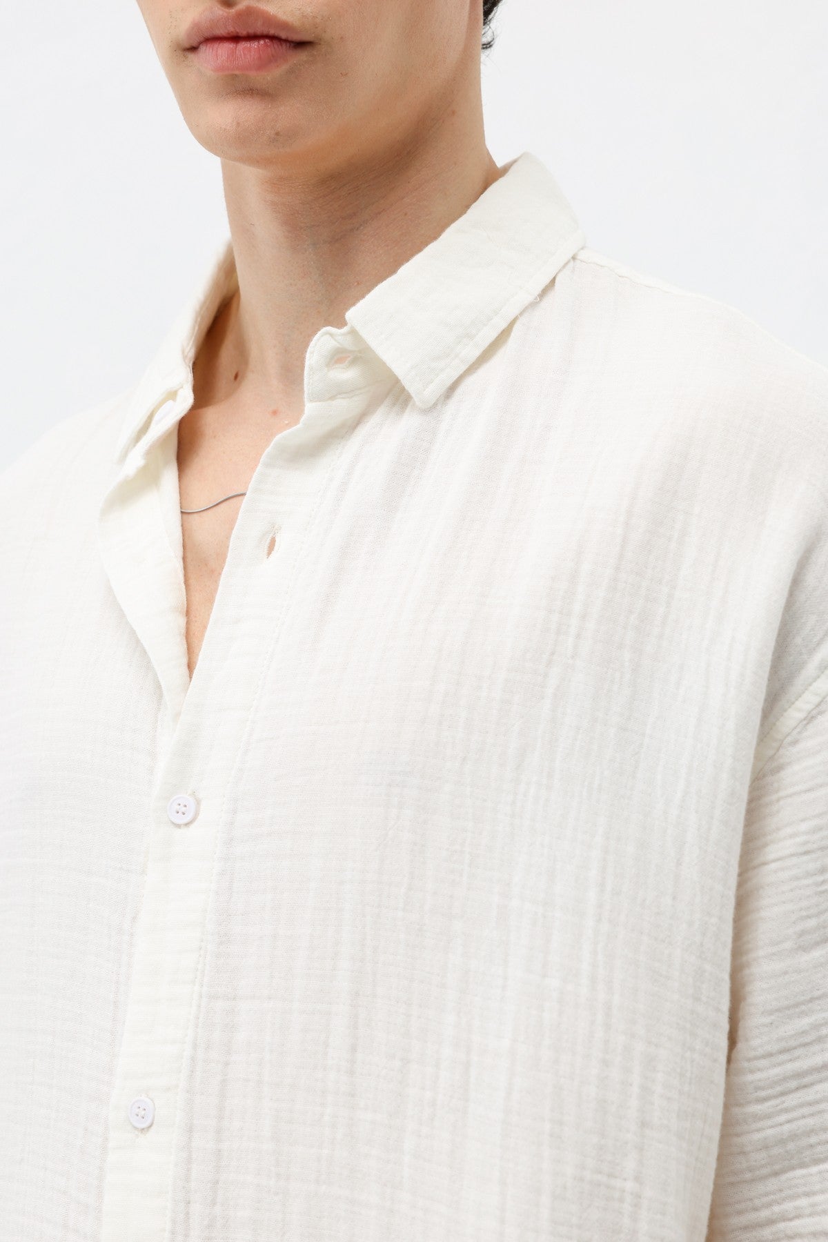 Muslin Fabric, Relaxed Fit Linen Set