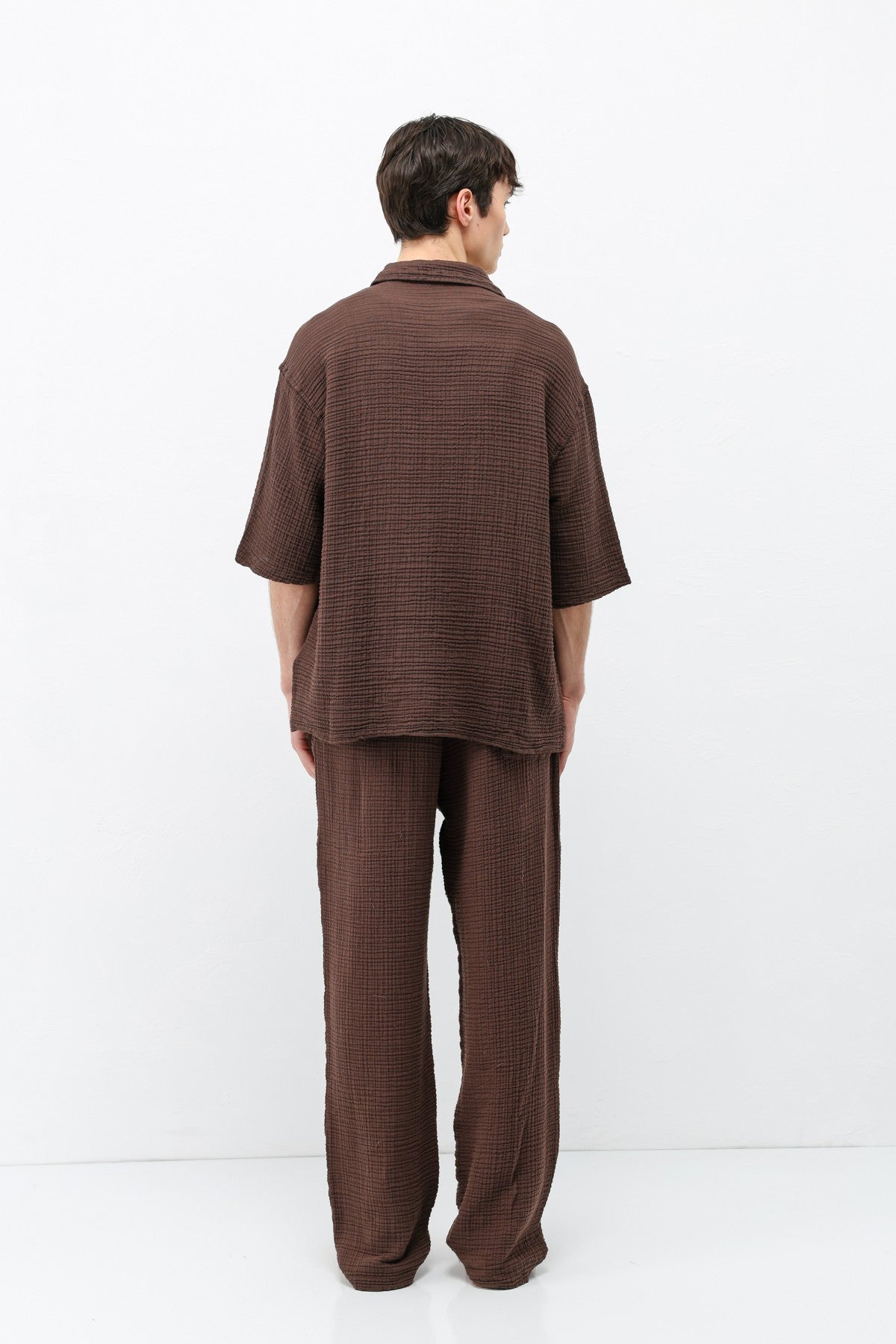 Muslin Fabric, Relaxed Fit Linen Set