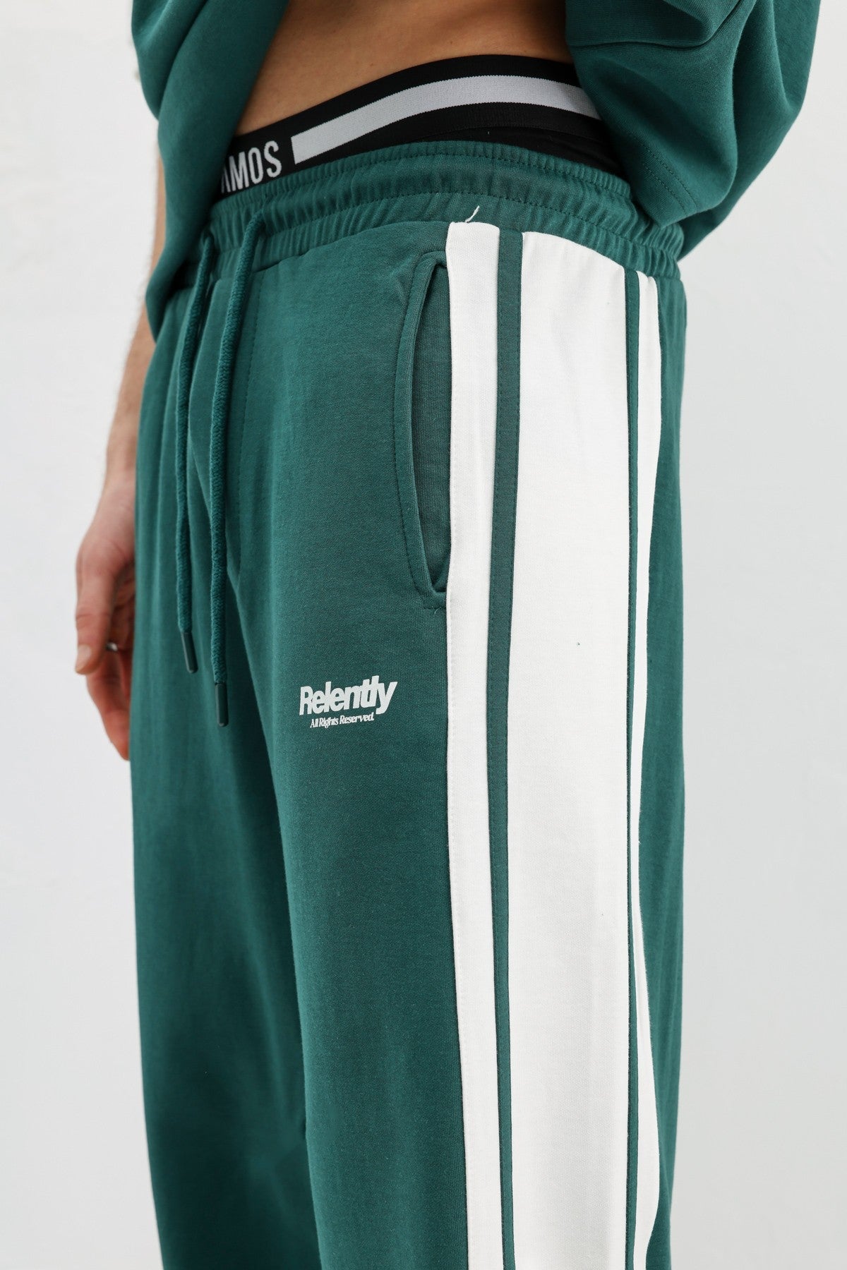 Oversized Printed Sweatsuit Set