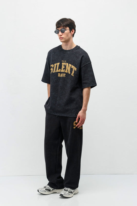 Oversized Printed Sweatsuit Set V90-27