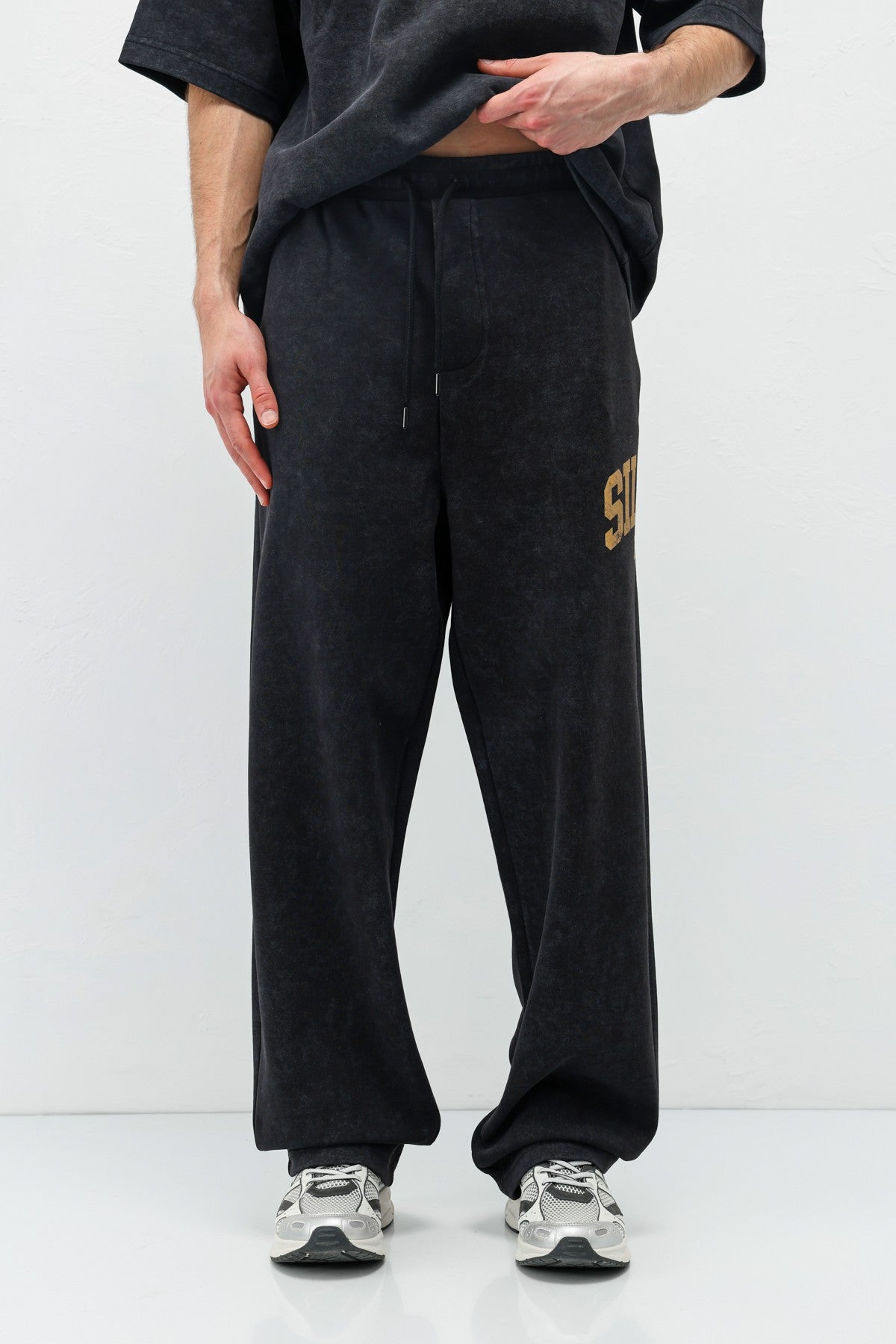 Oversized Printed Sweatsuit Set V90-27