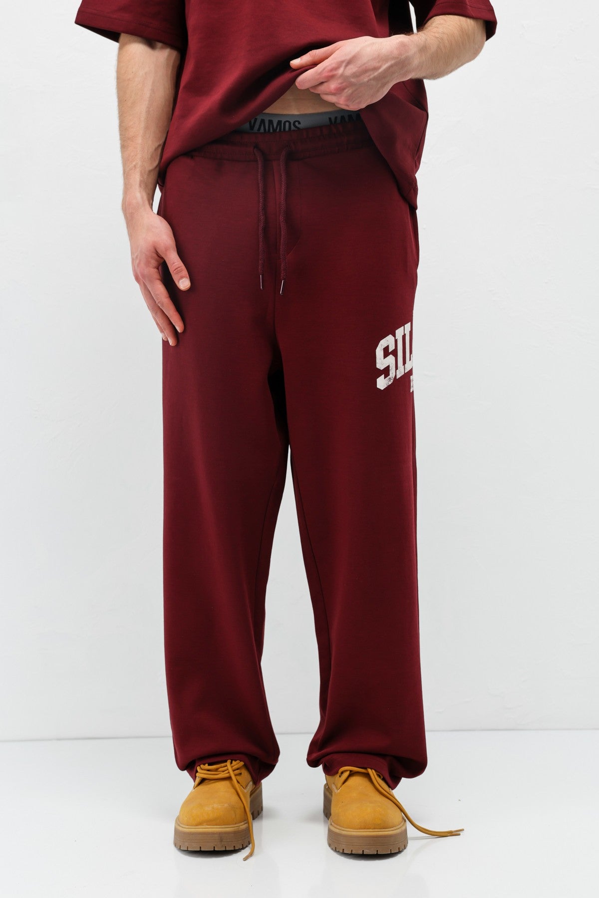 Oversized Printed Sweatsuit Set V90-27