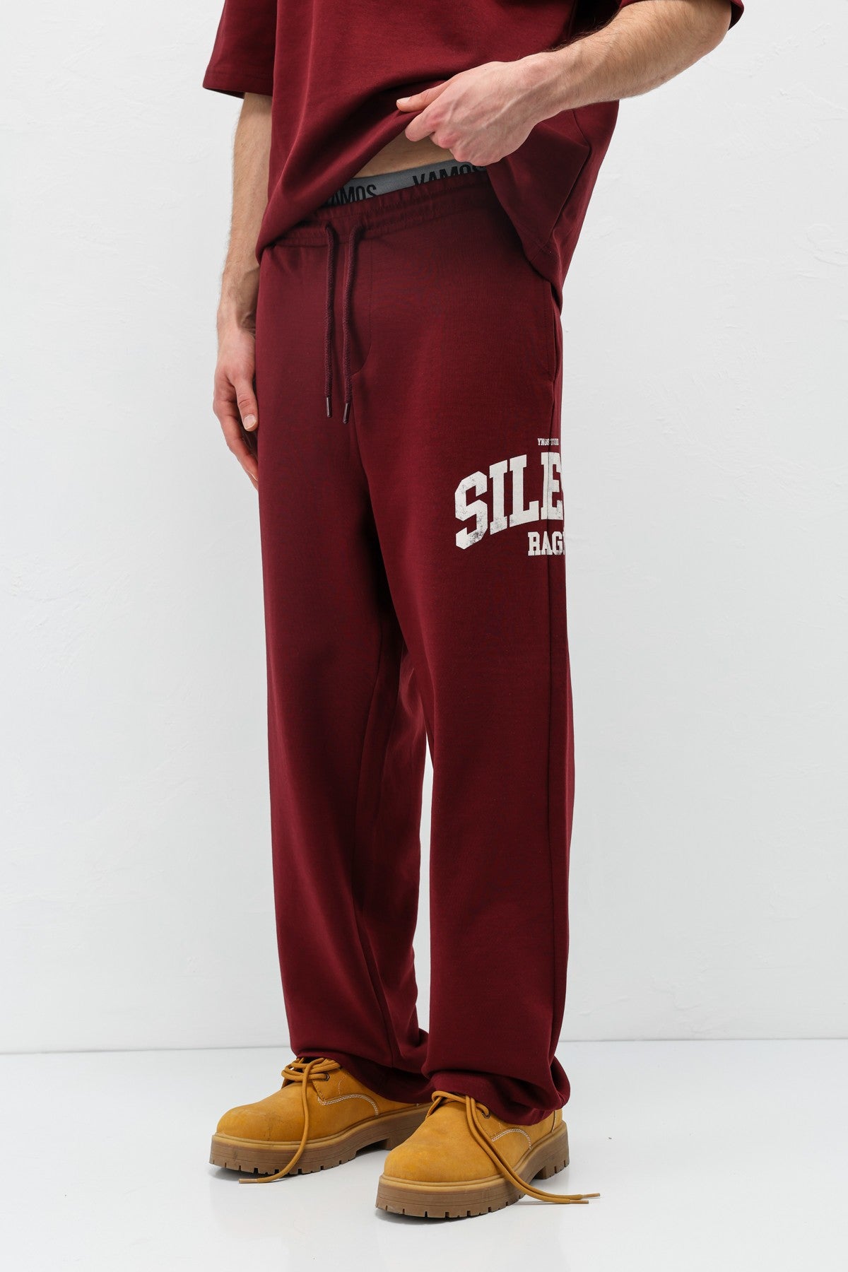 Oversized Printed Sweatsuit Set V90-27