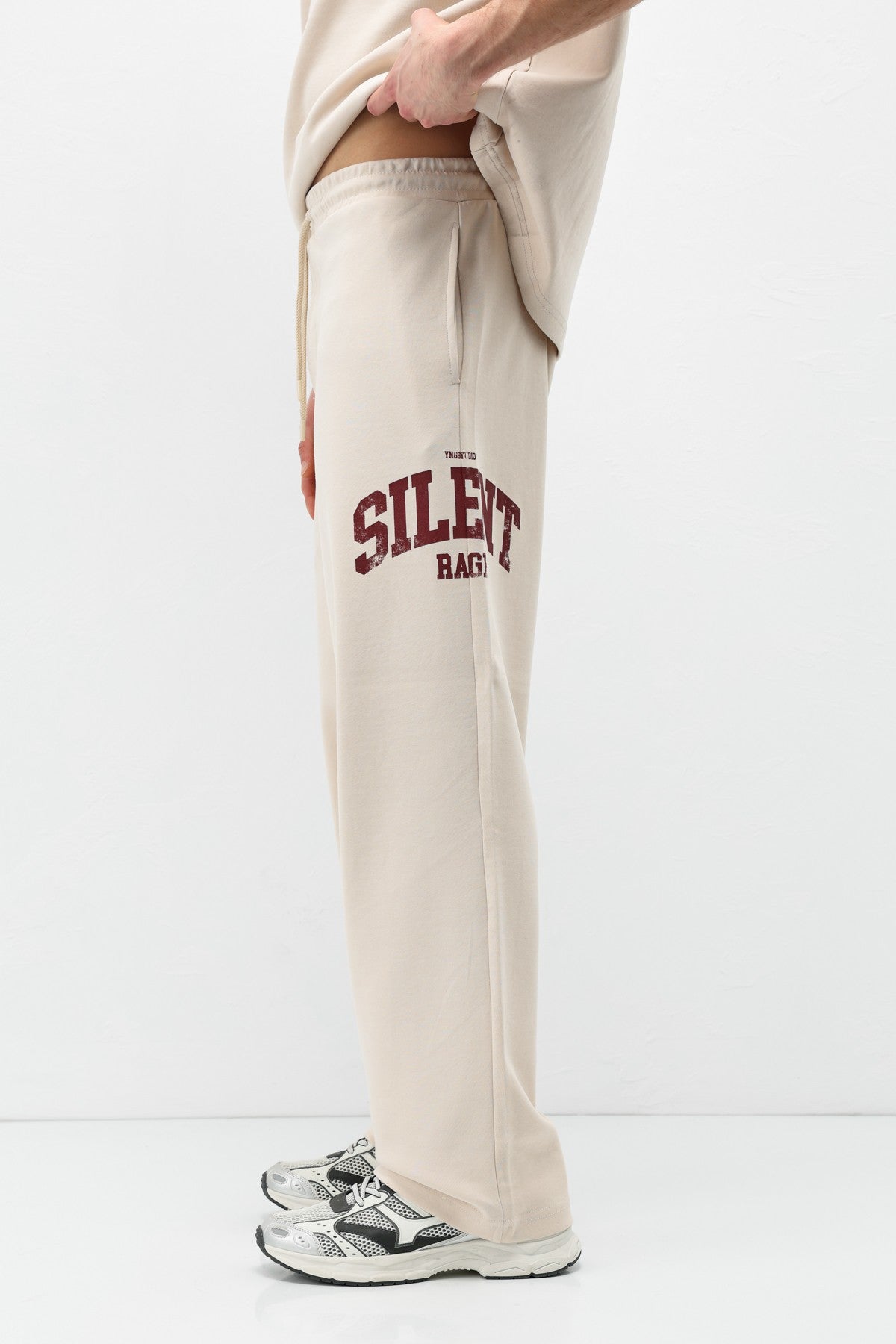Oversized Printed Sweatsuit Set V90-27