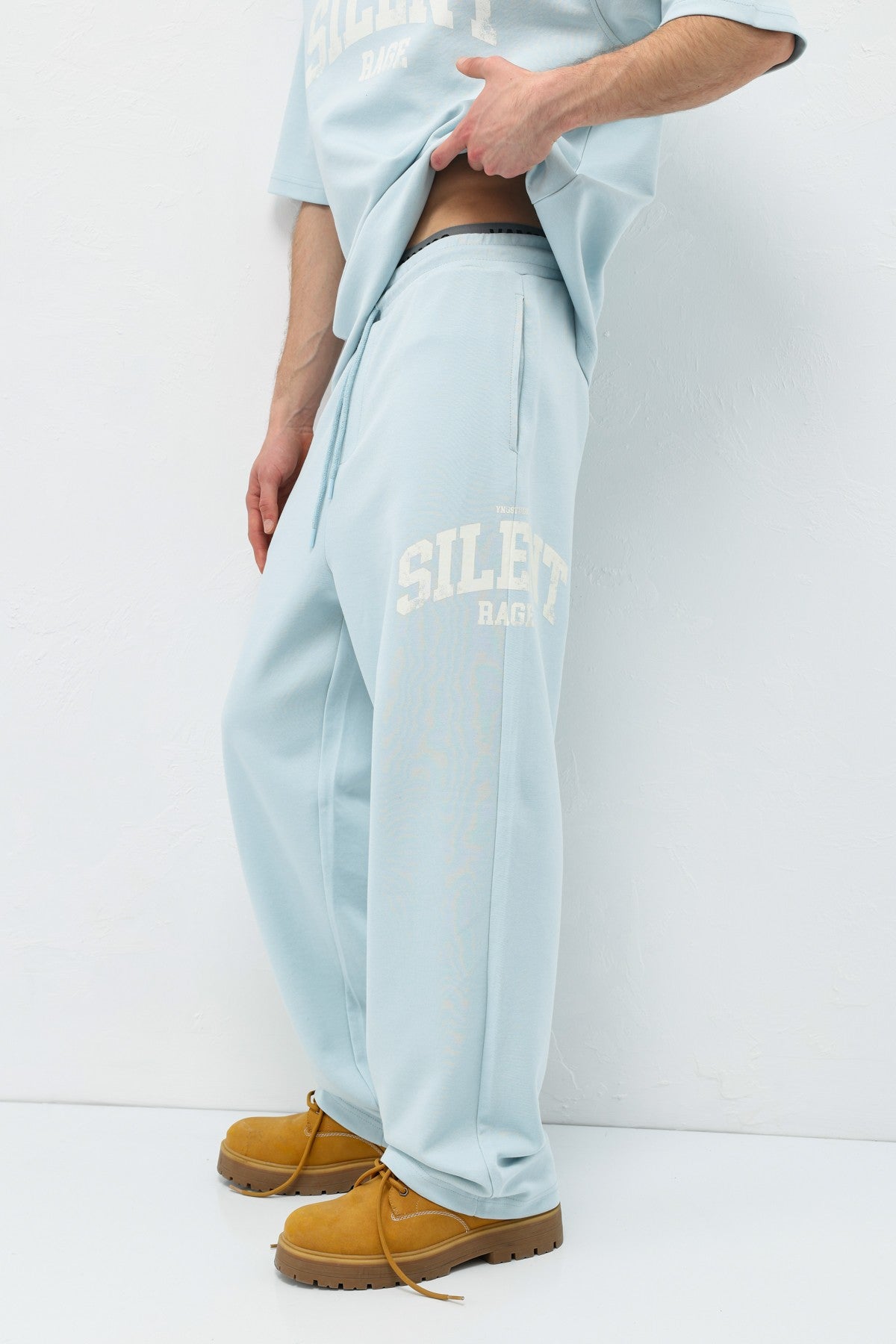 Oversized Printed Sweatsuit Set V90-27