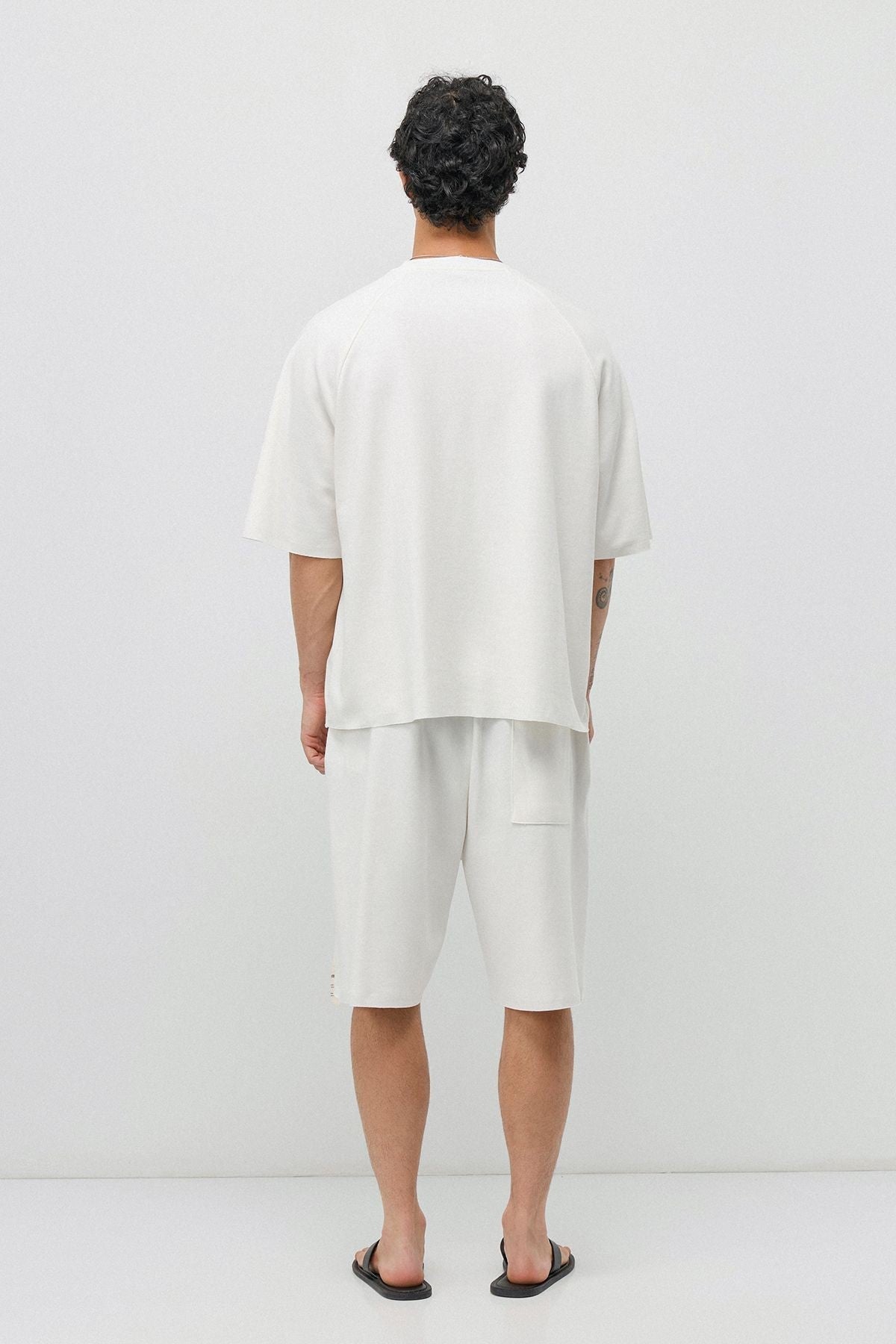 Oversized T-Shirt and Shorts Set (Pre-Washed)
