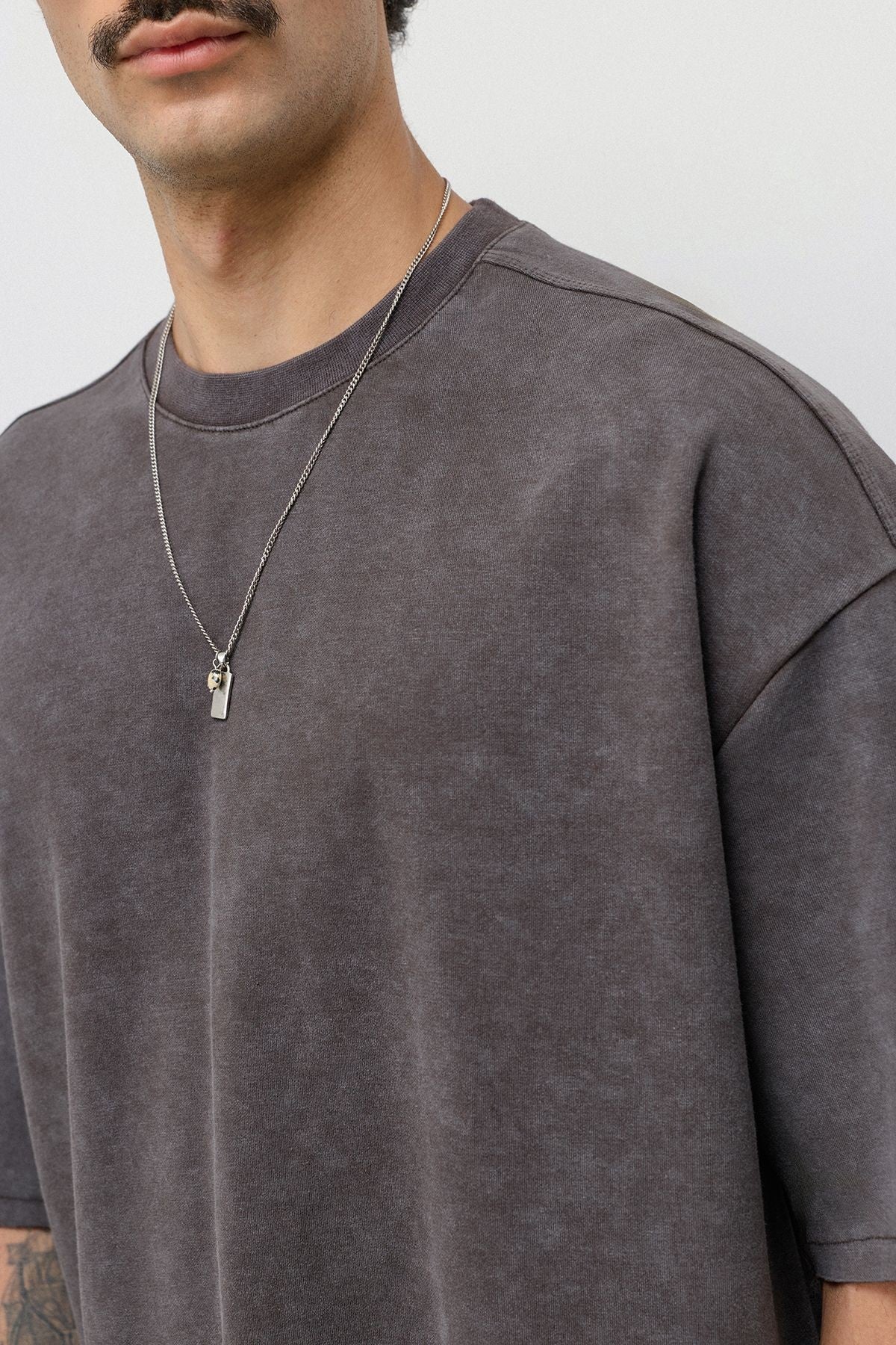 Oversized T-Shirt and Shorts Set (Pre-Washed)