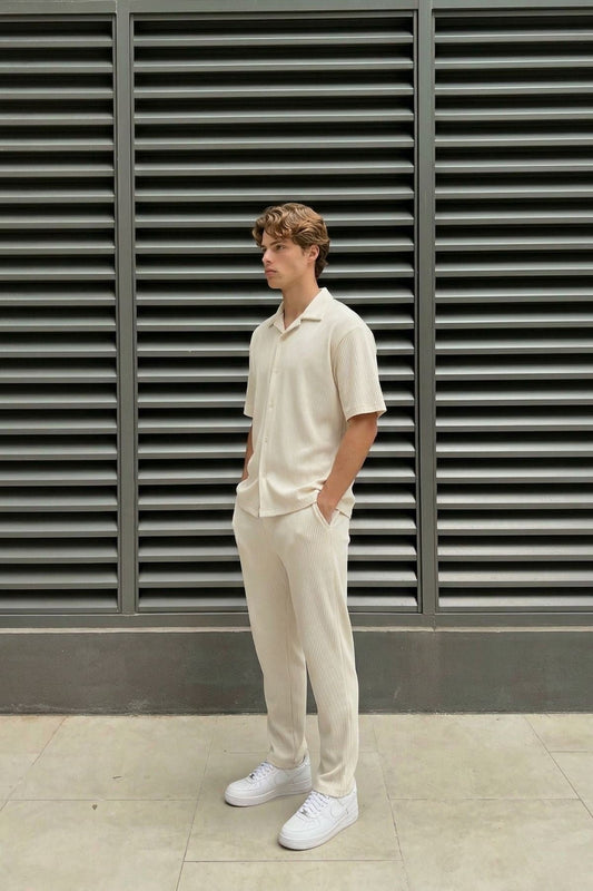 Drawstring Baggy-Fit Pants