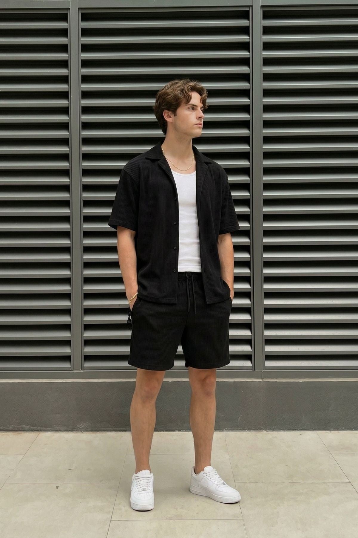Oversized Shirt with Cuffs