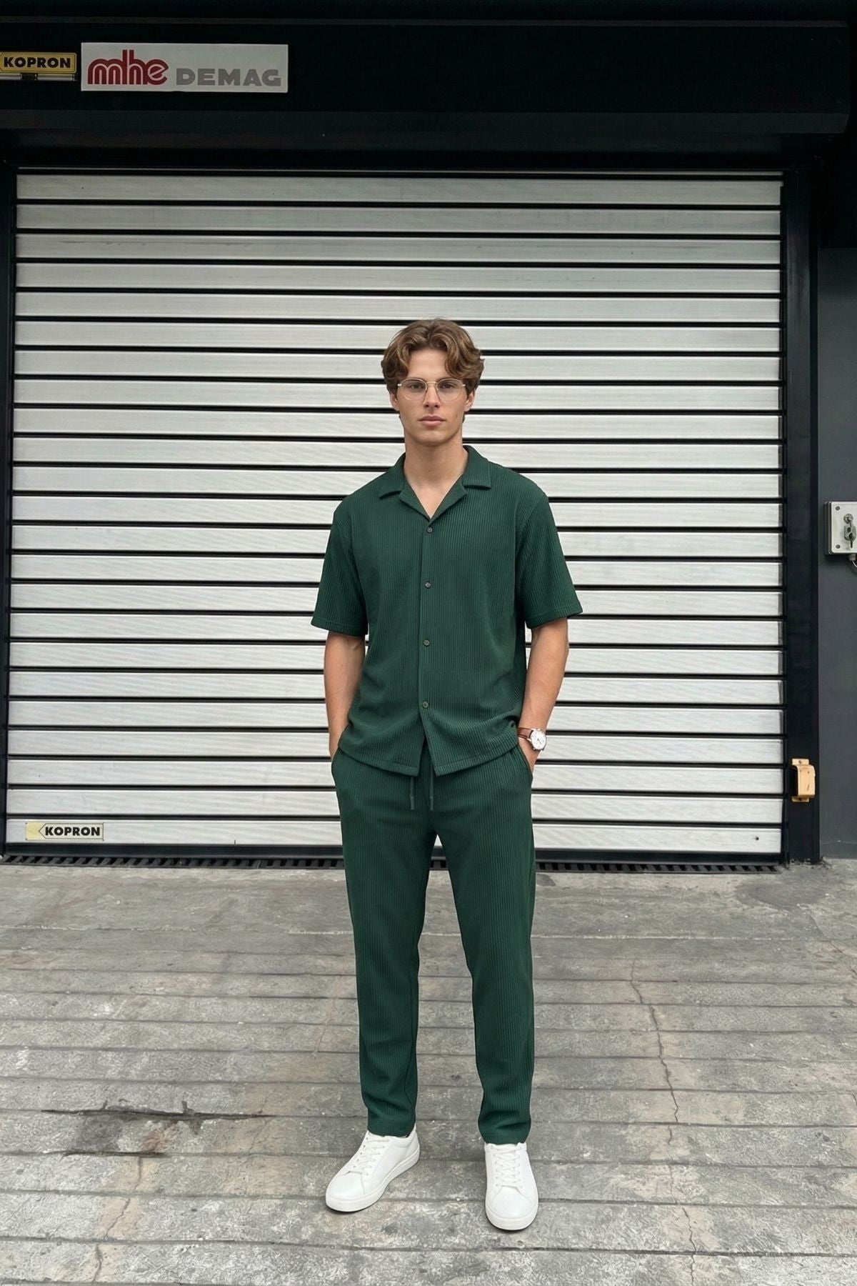 Oversized Shirt with Cuffs