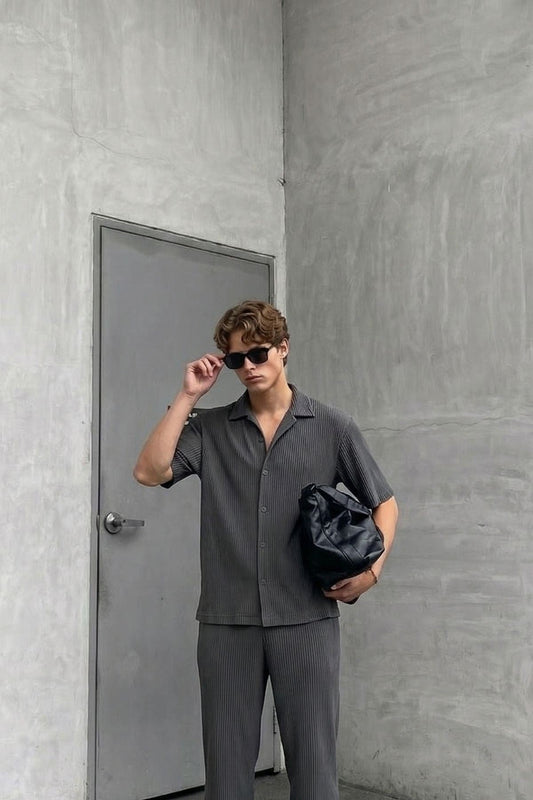 Oversized Shirt with Cuffs